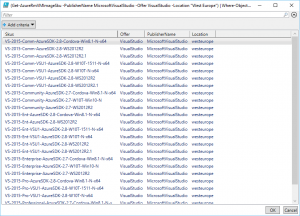 out-gridview for skus