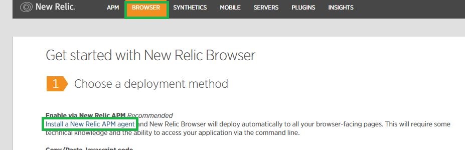 New Relic Java agent