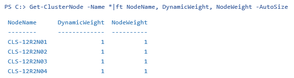 Get-ClusterNode Command 1