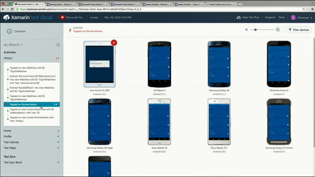 13 Xamarin Test Cloud