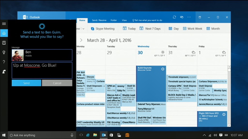 Cortana with Office