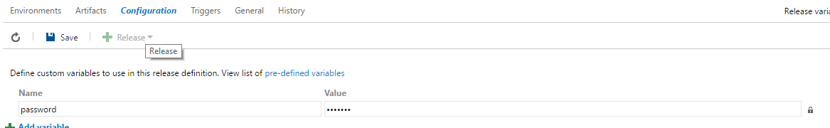 add variable