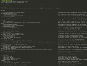 Docker Azure Driver 01
