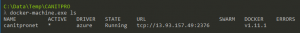 Docker Azure Driver 13