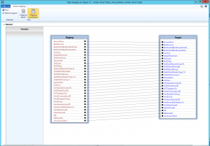 target to staging mapping