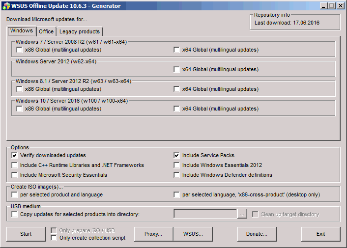 WSUS Offline Update