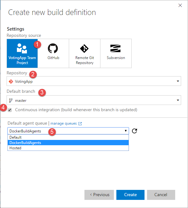 build-definition-settings