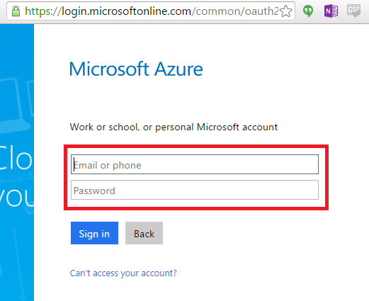 msazurelogin