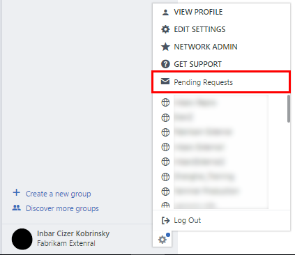 Pending Requests 