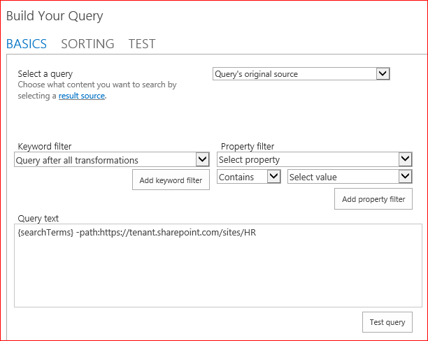 QueryRule