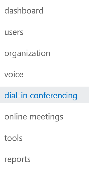 click dial in conf