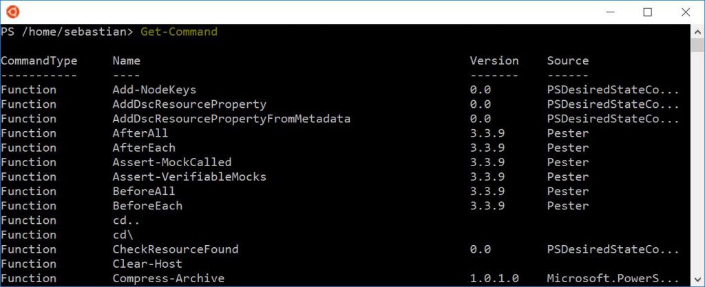 PowerShell Get-Command