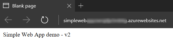 SimpleWebAppV2