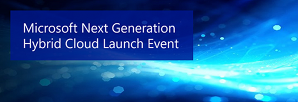 Windows Server 2016 Launch