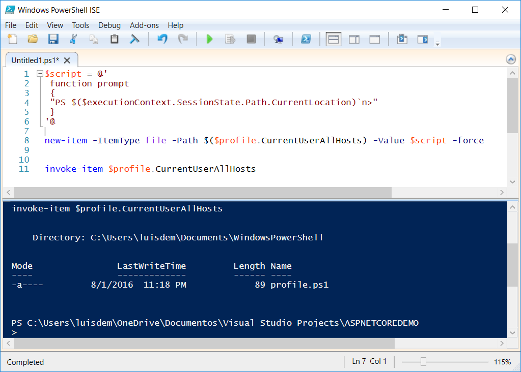 newpowershell