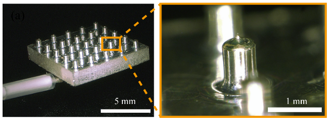 Candle-like EEG electrodes