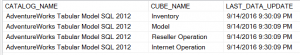 TAB_MDSCHEMA_CUBESIII