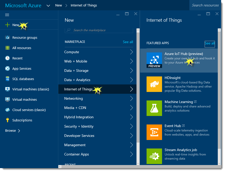 Creating a New Web App