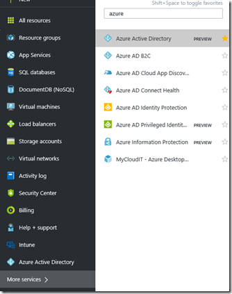 azure ad administration