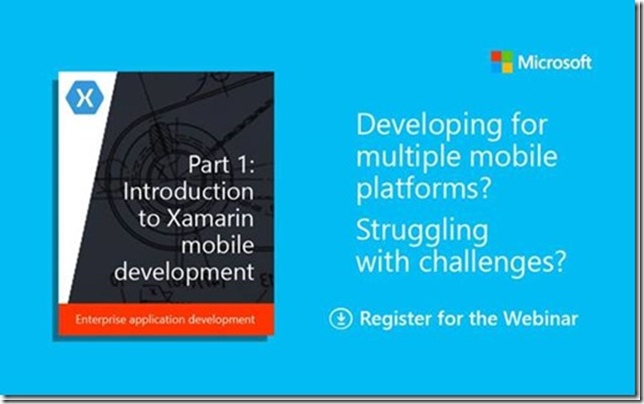 Webcast Serie (eng.) zu Xamarin