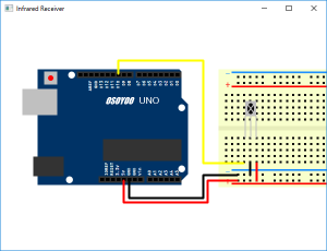 Screen shot of a program OSOYOO UNO R3 0.1