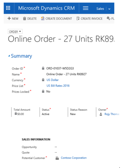 order crm