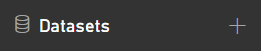 The Datasets option