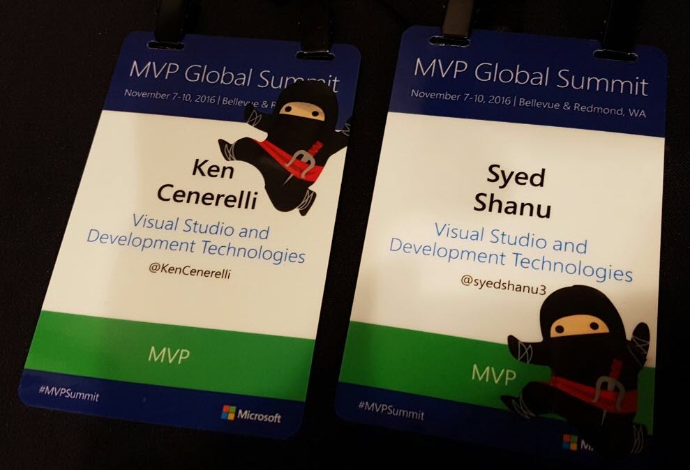 MVP Summit - Badges