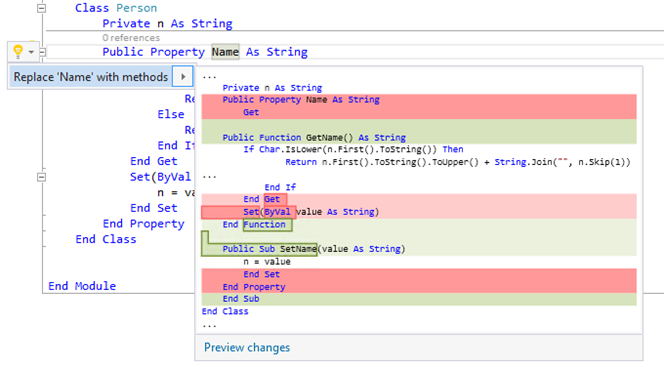 property2method