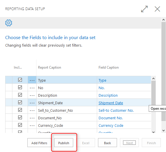 publishdataset