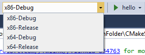 cmake-rc2-configurationdropdown