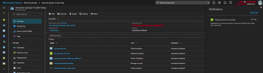 2017-02-25-azure-iac-arm-2-templates-virtual-machine-deployment-succeeded