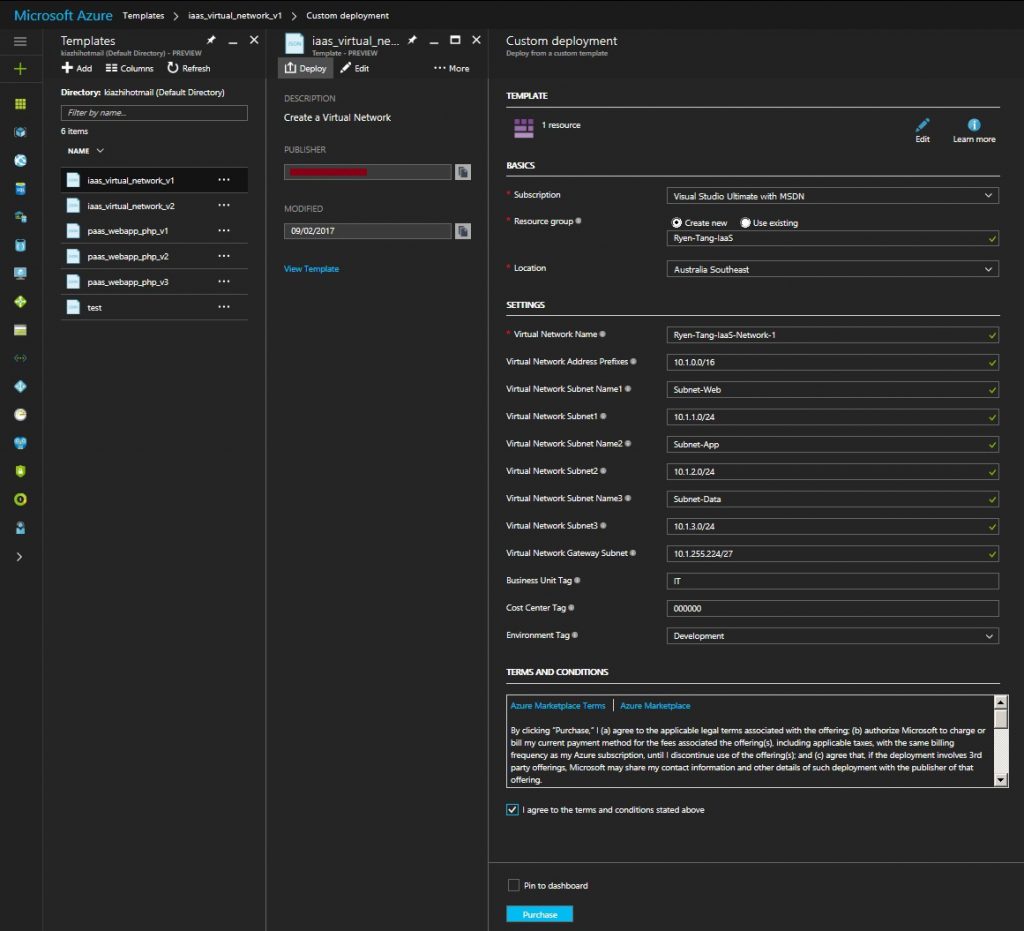 azure-iac-arm-5-templates-select-deploy