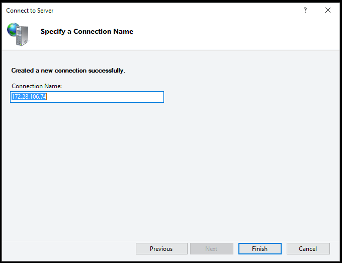 Start IIS Console