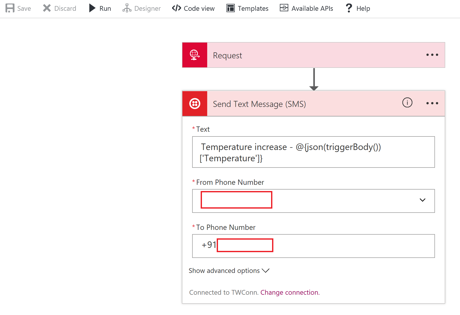 Twilio SMS Setup