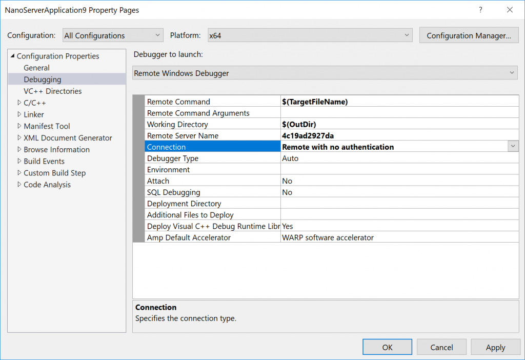 remote-debugger-settings