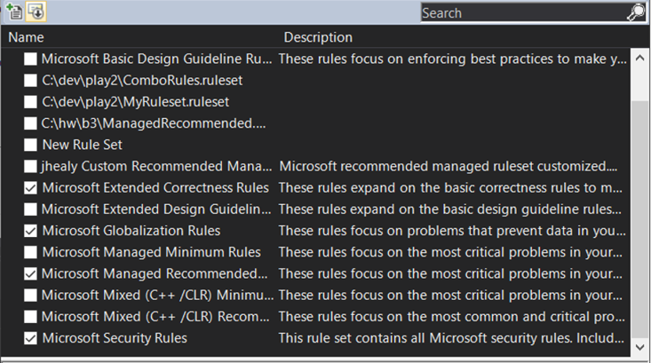 Analyzer Rules