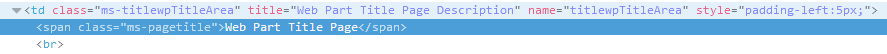 editwebpartpagetitlebardeveloper