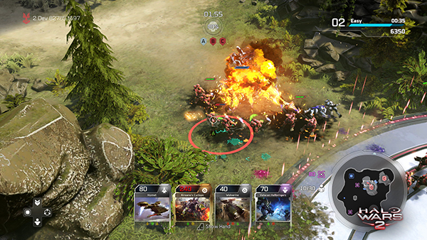 Halo Wars 2 戦闘シーン