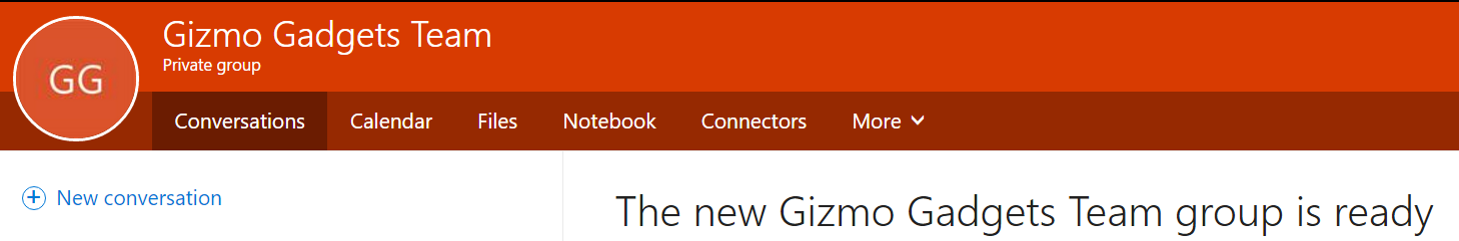 office-365-group-for-gizmo-gadgets-team