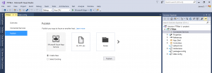 VS Azure publish to Azure App Service
