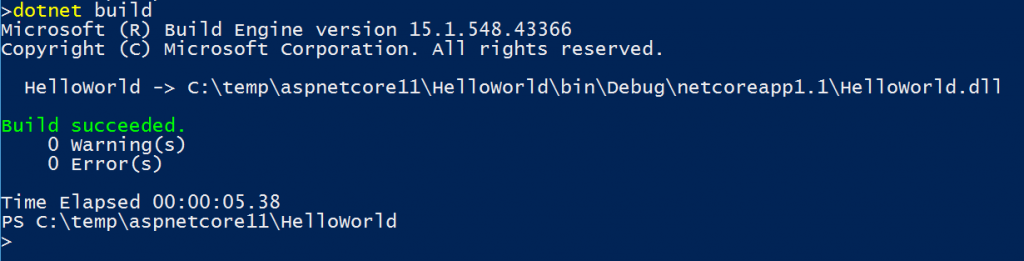 dotnetbuild
