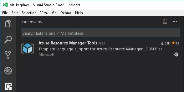 2017-04-08-azure-iac-vscode-arm-templates-5-verify-azure-resource-manager-tools-extension-installed