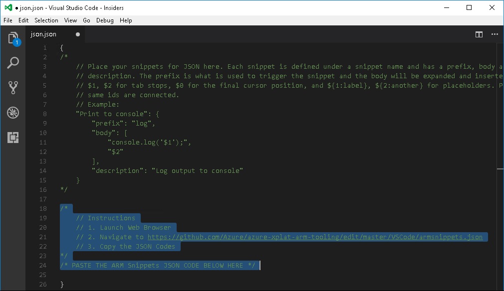 2017-04-08-azure-iac-vscode-arm-templates-8-display-the-default-user-snippets-for-json