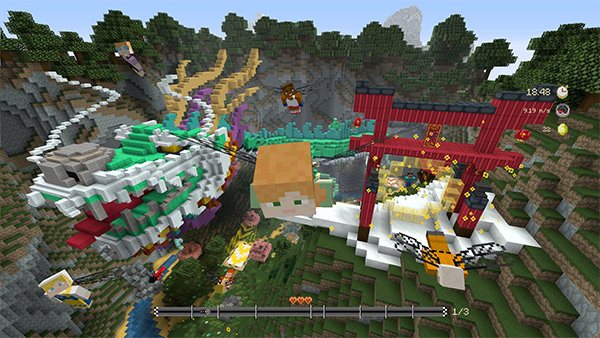 minecraft glide dragon