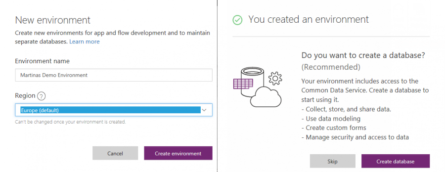 powerapps-8-create-environment