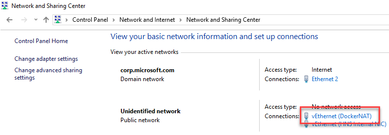 vethernetdockernat
