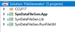 Visual Studio Solution Explorer shows solution and project structure for sdfg.