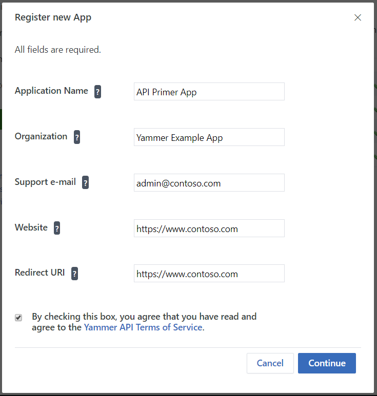 App Registration