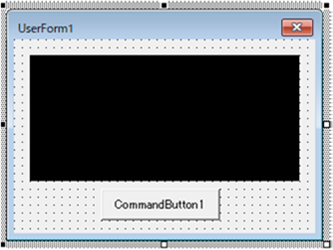 図 1. ユーザーフォームへの WebBrowser コントロール追加